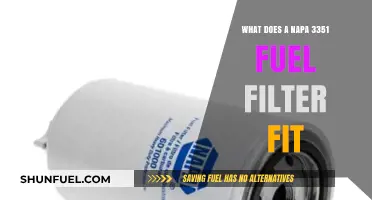 Fuel Filter Fit: Napa 3351 Compatibility Guide