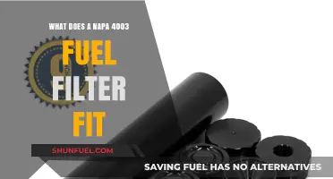 Finding the Right Fit: Napa 4003 Fuel Filter Compatibility