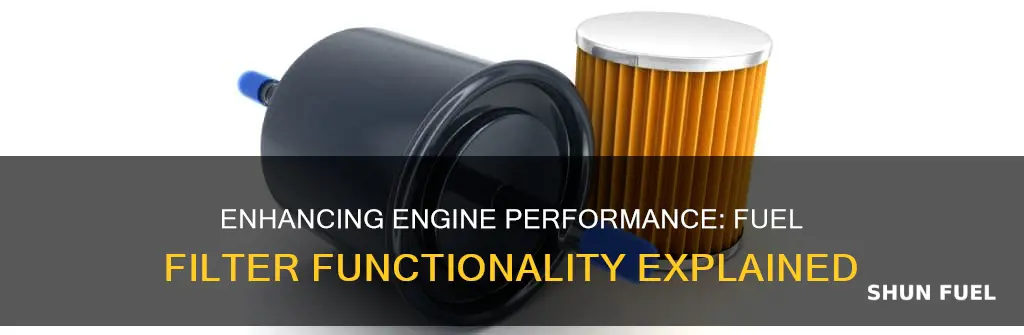 what does a performance fuel filter do