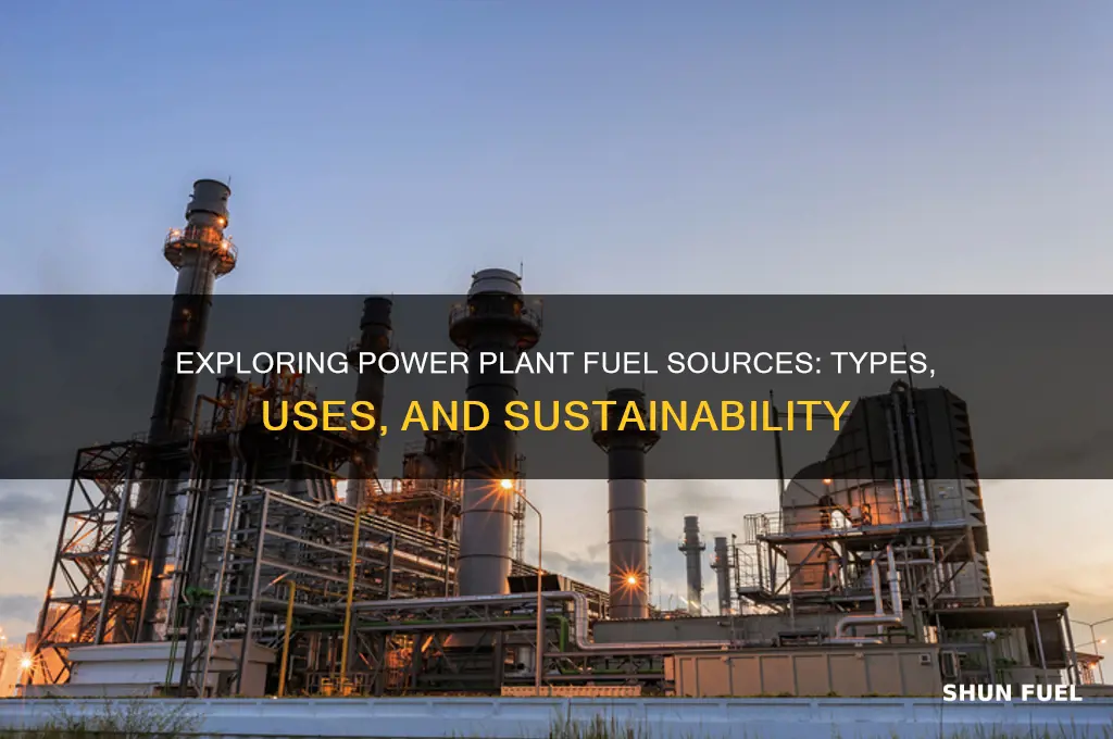 what does a power plant use as fuel