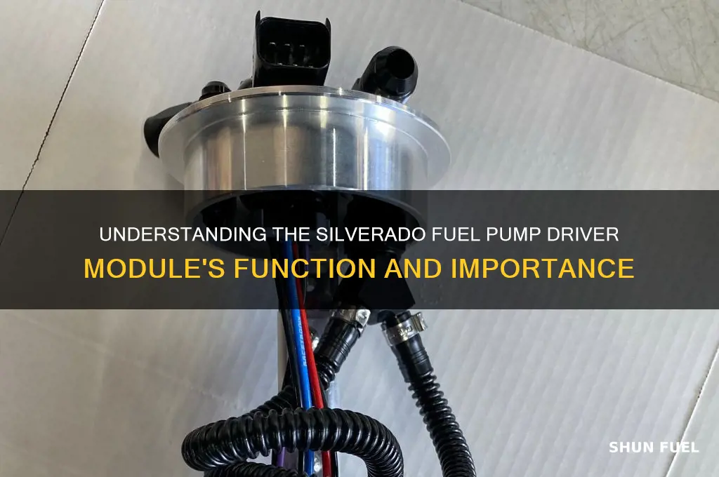 what does a silverado fuel pump driver module do