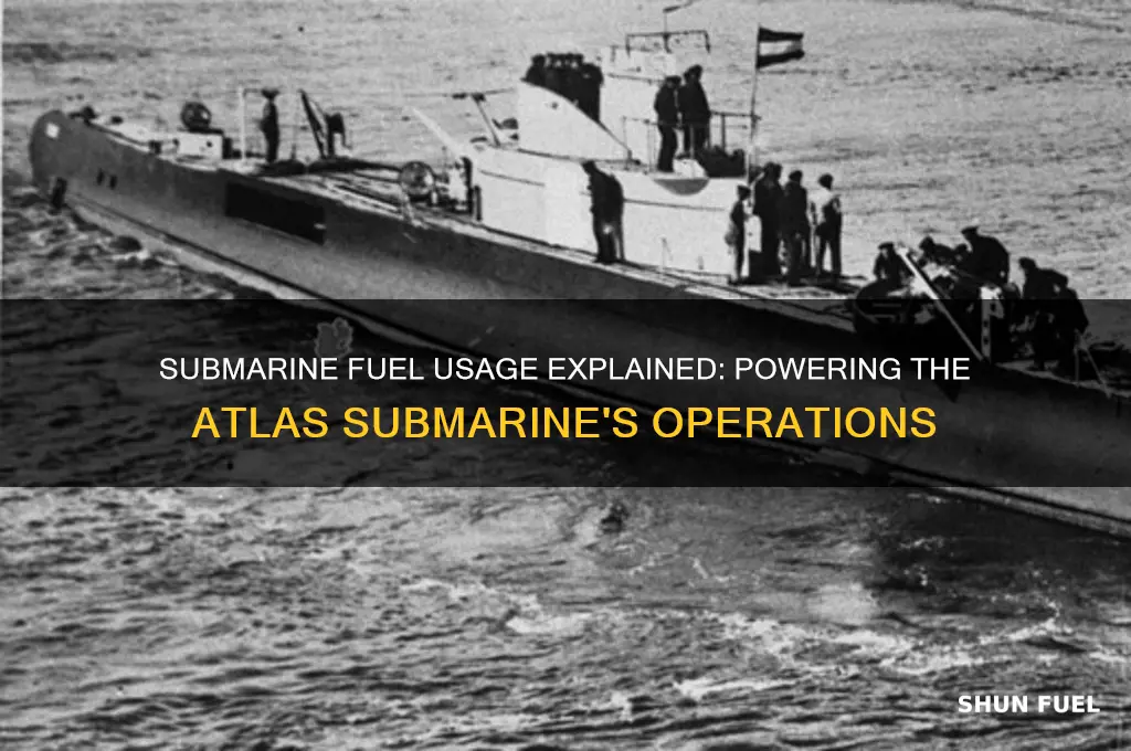 what does a submarine use fuel on atlas
