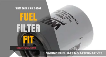 Fuel Filter Compatibility: Wix 24006 and Your Vehicle