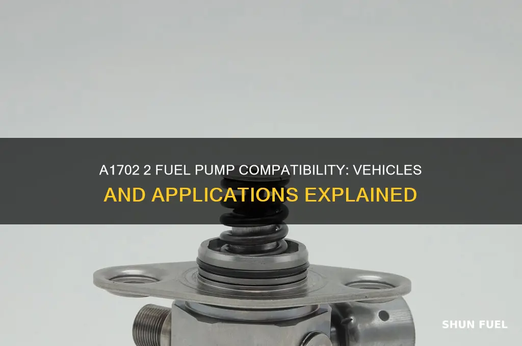 what does a1702 2 fuel pump fit