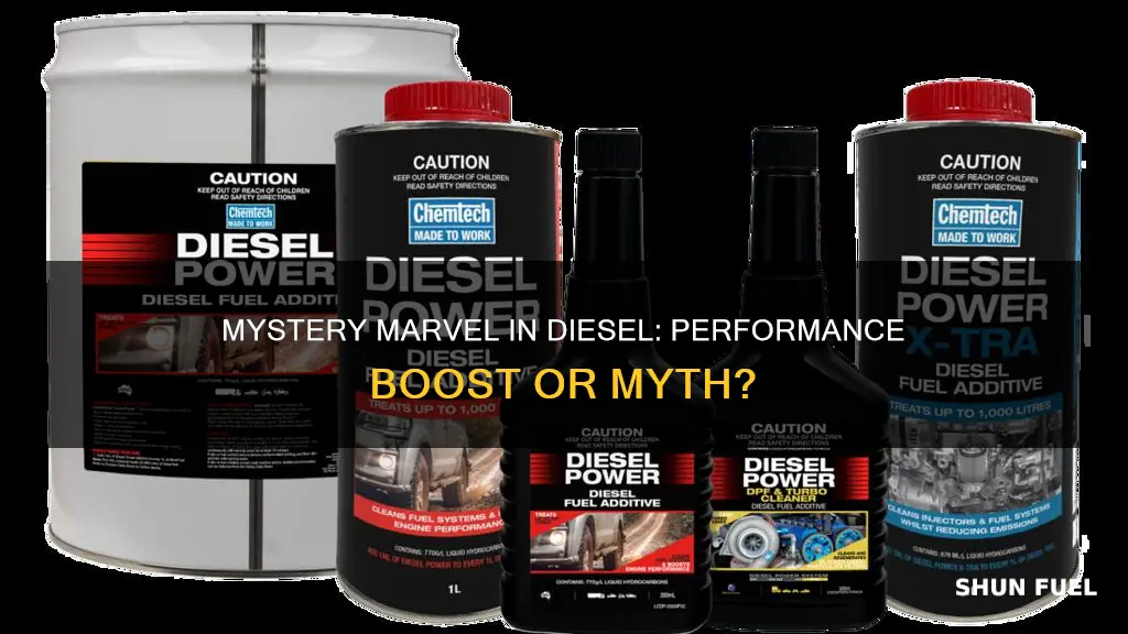 what does adding marvel mystery to diesel fuel do
