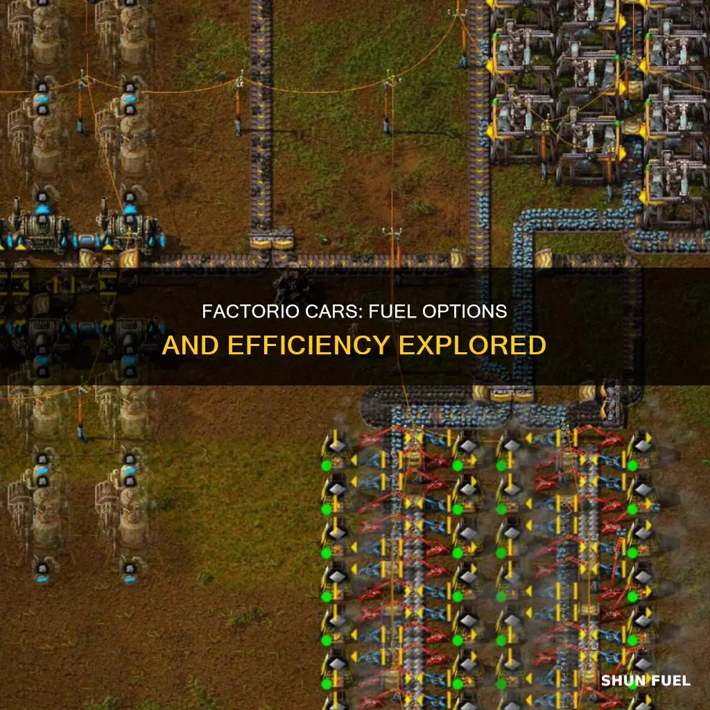 what does car use for fuel factorio