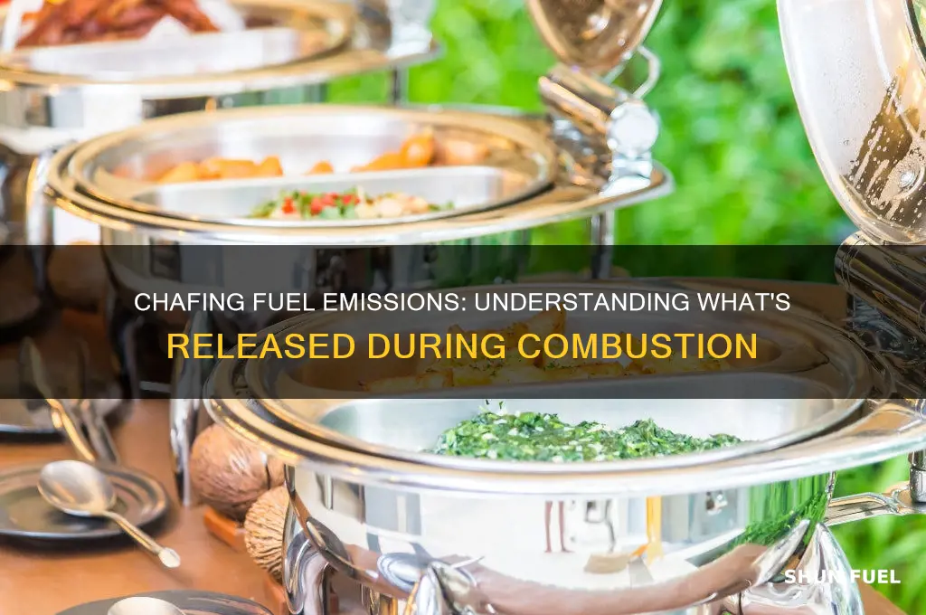 what does chafing fuel emit