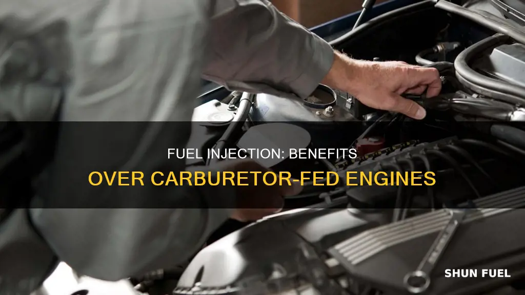 what does changing from carberator fed to fuel injection do