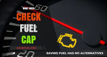 Understanding the 'Check Fuel Cap' Warning: Causes and Solutions