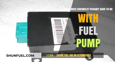 Chevrolet Passkey and Fuel Pump: Understanding the Security Connection