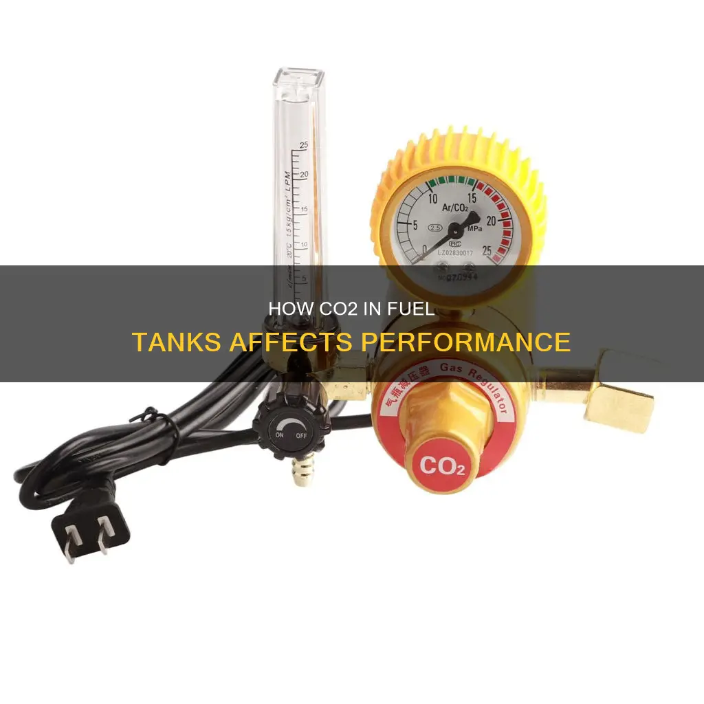 what does co2 do in a fuel tank