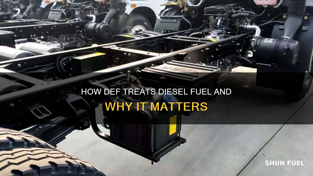 what does def do to diesel fuel