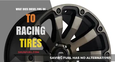 Diesel Impact: Racing Tires' Performance and Wear