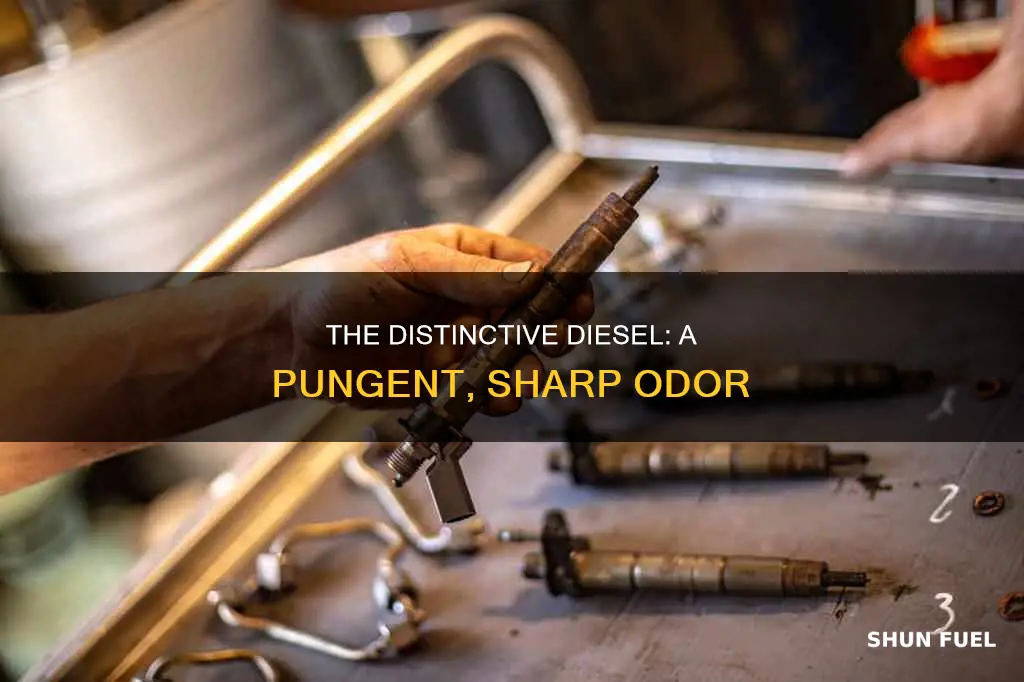 what does diesel fuel smell like