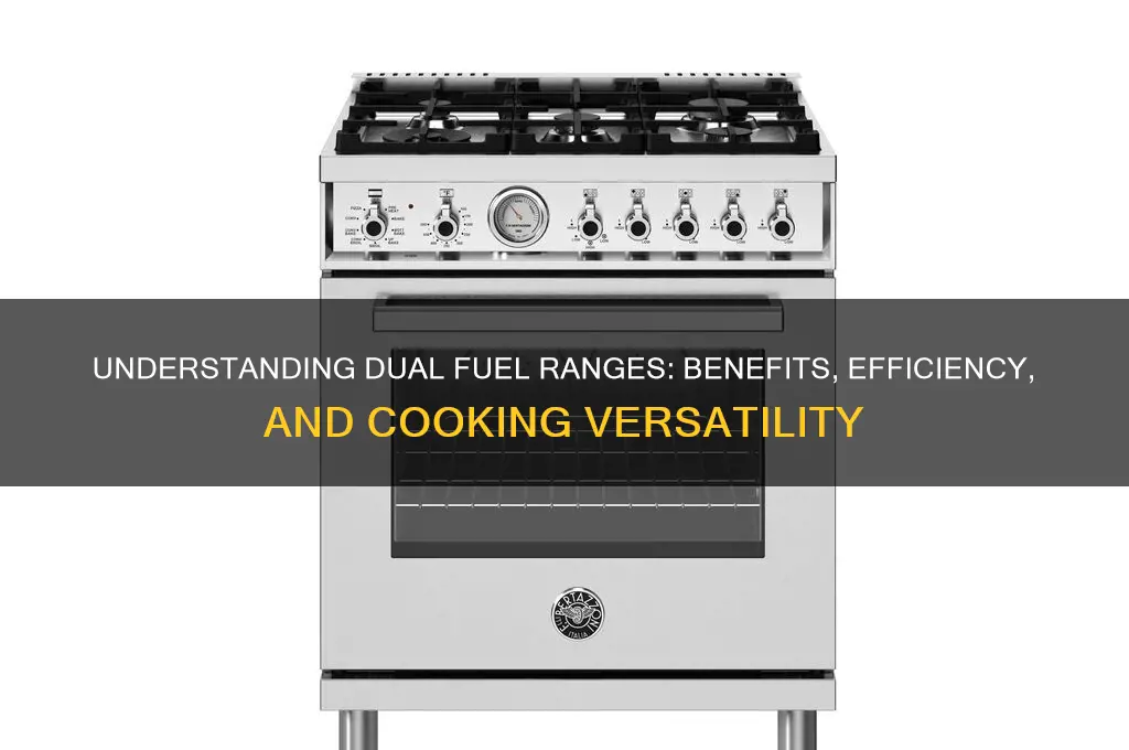 what does dual fuel range