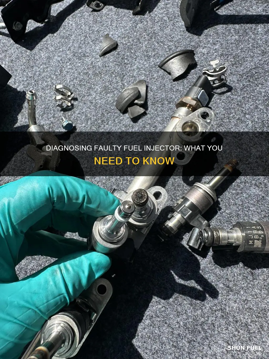 what does faulty fuel injector 4 means