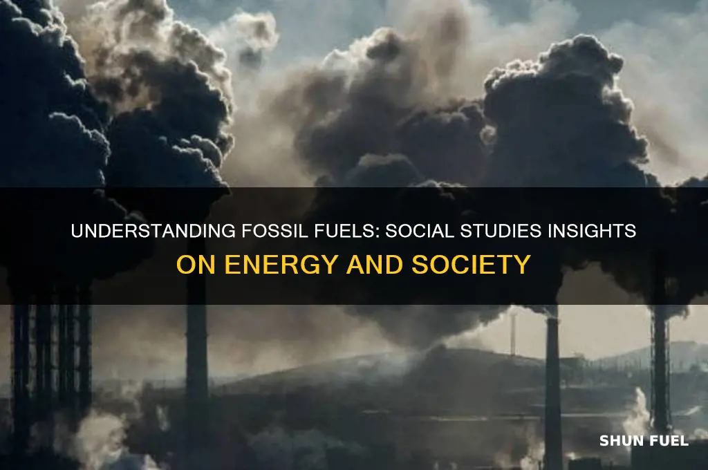 what does fossil fuel mean in social studies