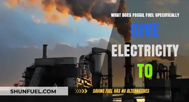 How Fossil Fuels Power Specific Industries and Appliances via Electricity