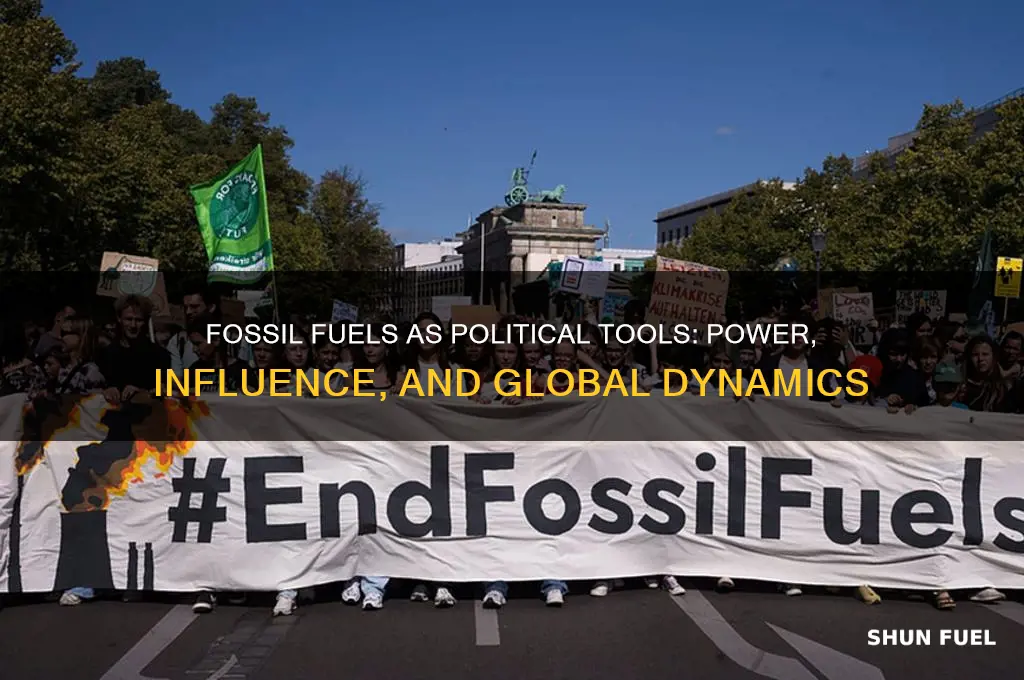 what does fossil fuels are political mean