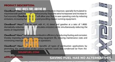 How Fuel Additives Improve Your Car's Performance