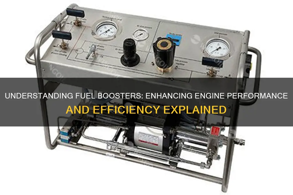what does fuel booster do