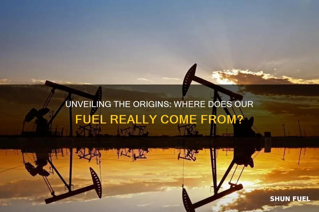 what does fuel come from
