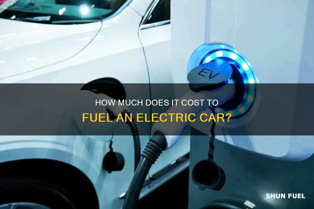 what does fuel cost for an electric car