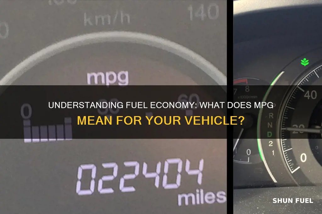 what does fuel economy mpg