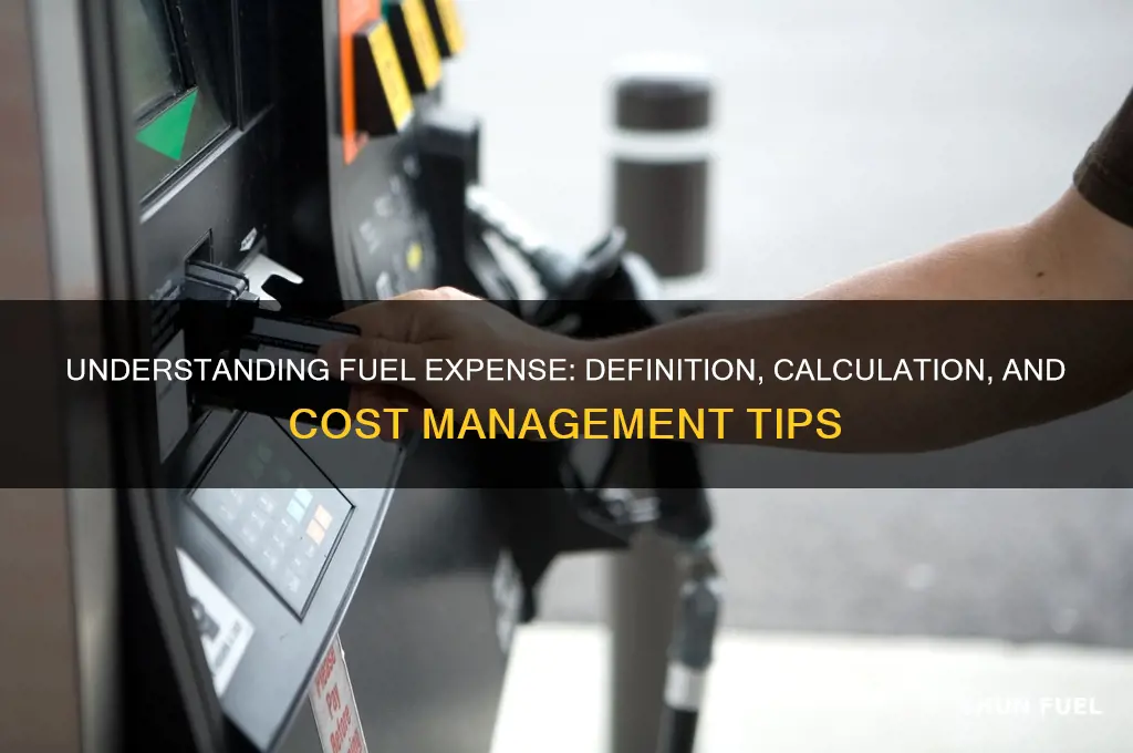 what does fuel expense mean