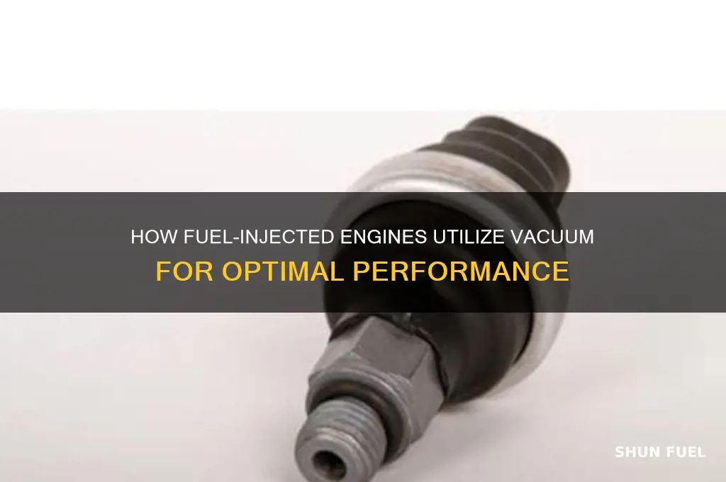 what does fuel injected engine use vacuum gor