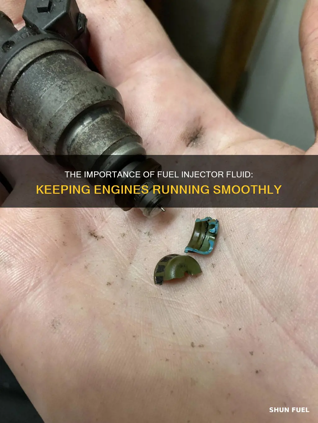 what does fuel injector fluid do