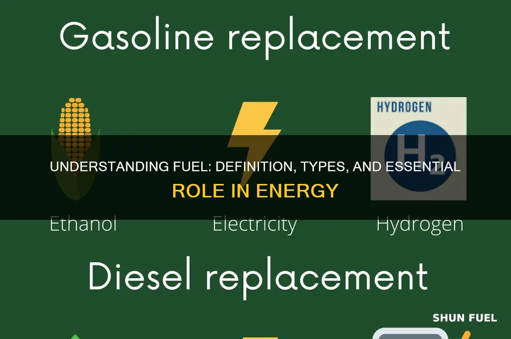 what does fuel mean