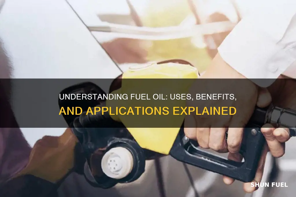 what does fuel oil do