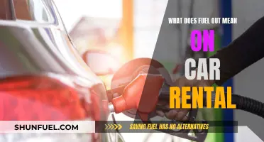 Understanding "Fuel Out" in Car Rentals: What Does It Mean?