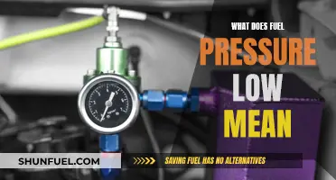 Fuel Pressure: Understanding the Low Warning Sign