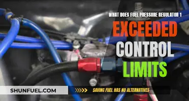 Understanding Fuel Pressure Regulator Control Limits Exceeded