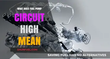 Understanding Fuel Pump Circuit High: Causes, Symptoms, and Fixes