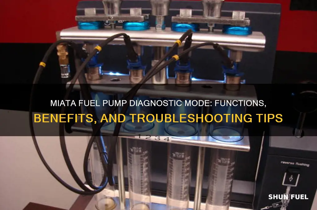what does fuel pump diagnostic mode do miata