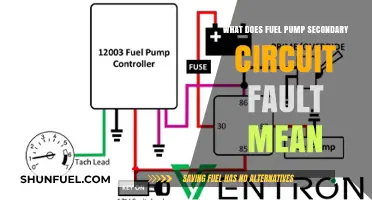 Understanding Fuel Pump Secondary Circuit Fault: Causes and Solutions