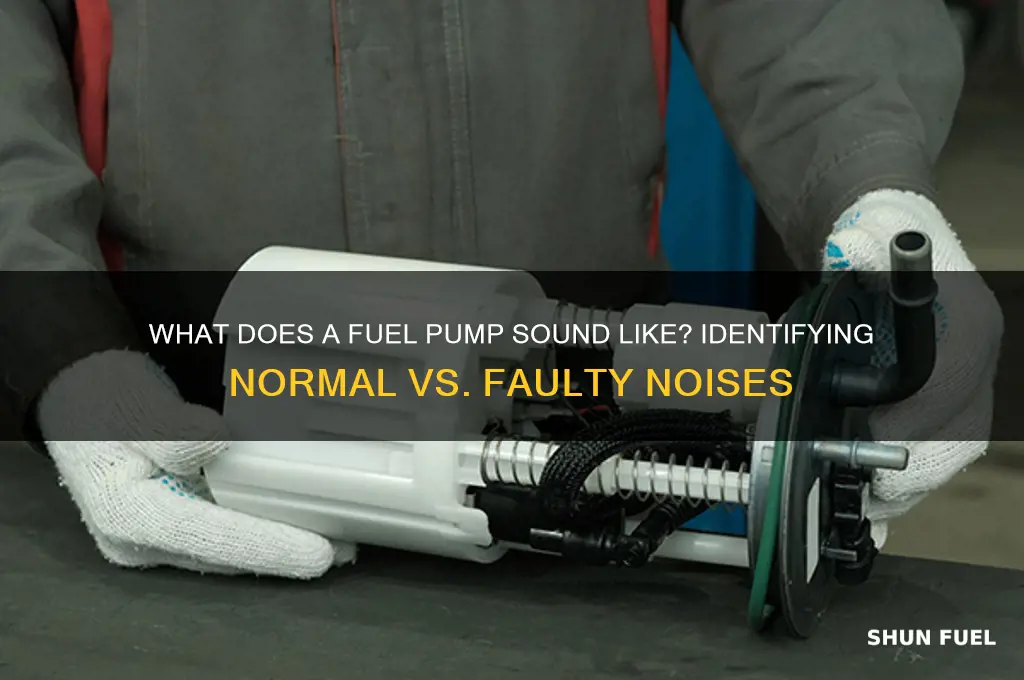 what does fuel pump sound like