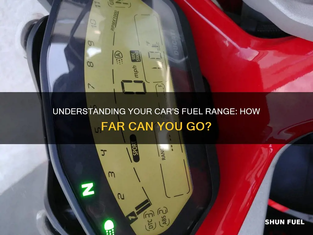 what does fuel range mean in a car