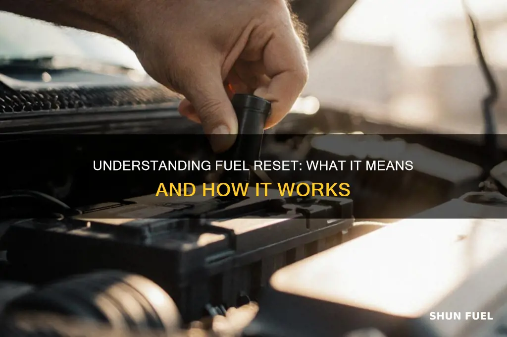 what does fuel reset mean
