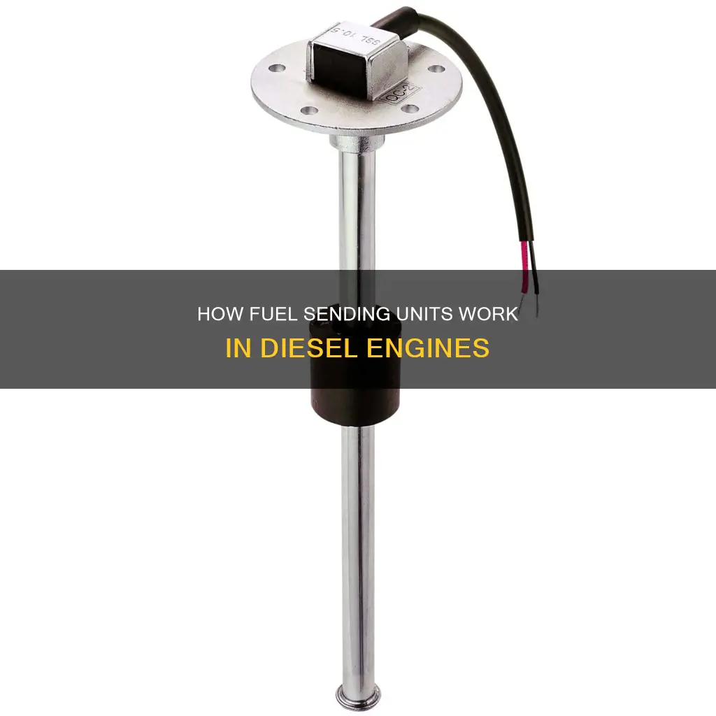 what does fuel sending unit do diesel