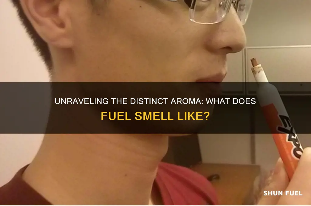what does fuel smell like