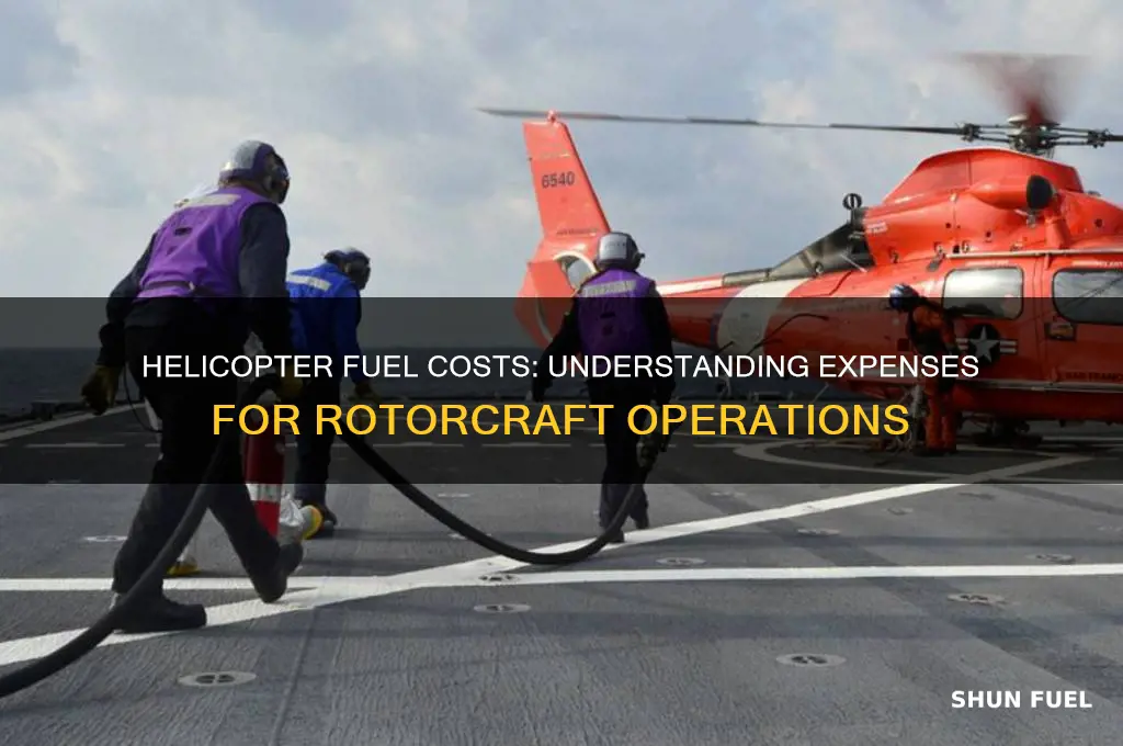what does helicopter fuel cost