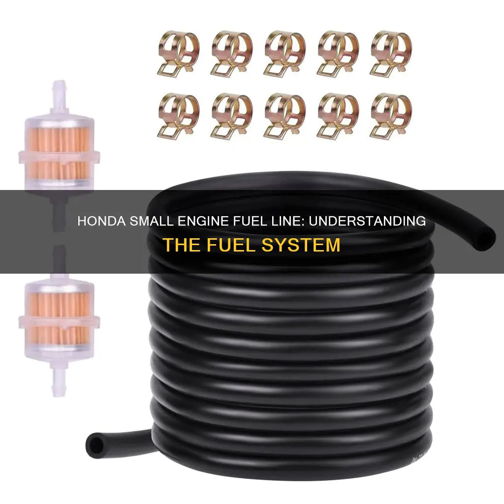 what does honda small engine use for fuel line