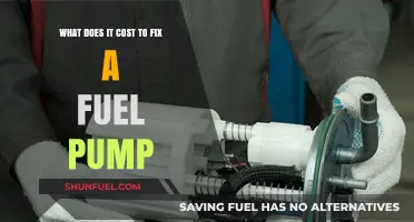 Fuel Pump Repair Costs: What to Expect for Your Vehicle