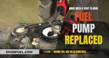 Fuel Pump Replacement: Cost and Repair Analysis