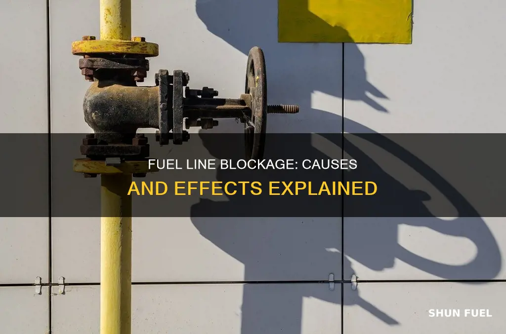 what does it mean if fuel line is restricted