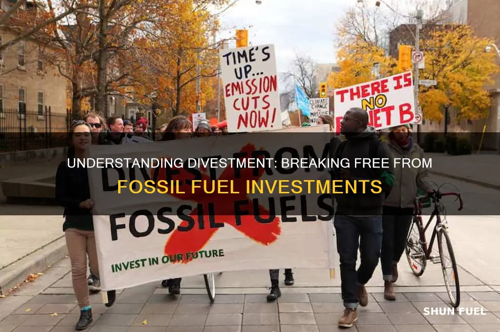 what does it mean to divest from fossil fuels